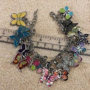 Butterfly Charm Bracelet